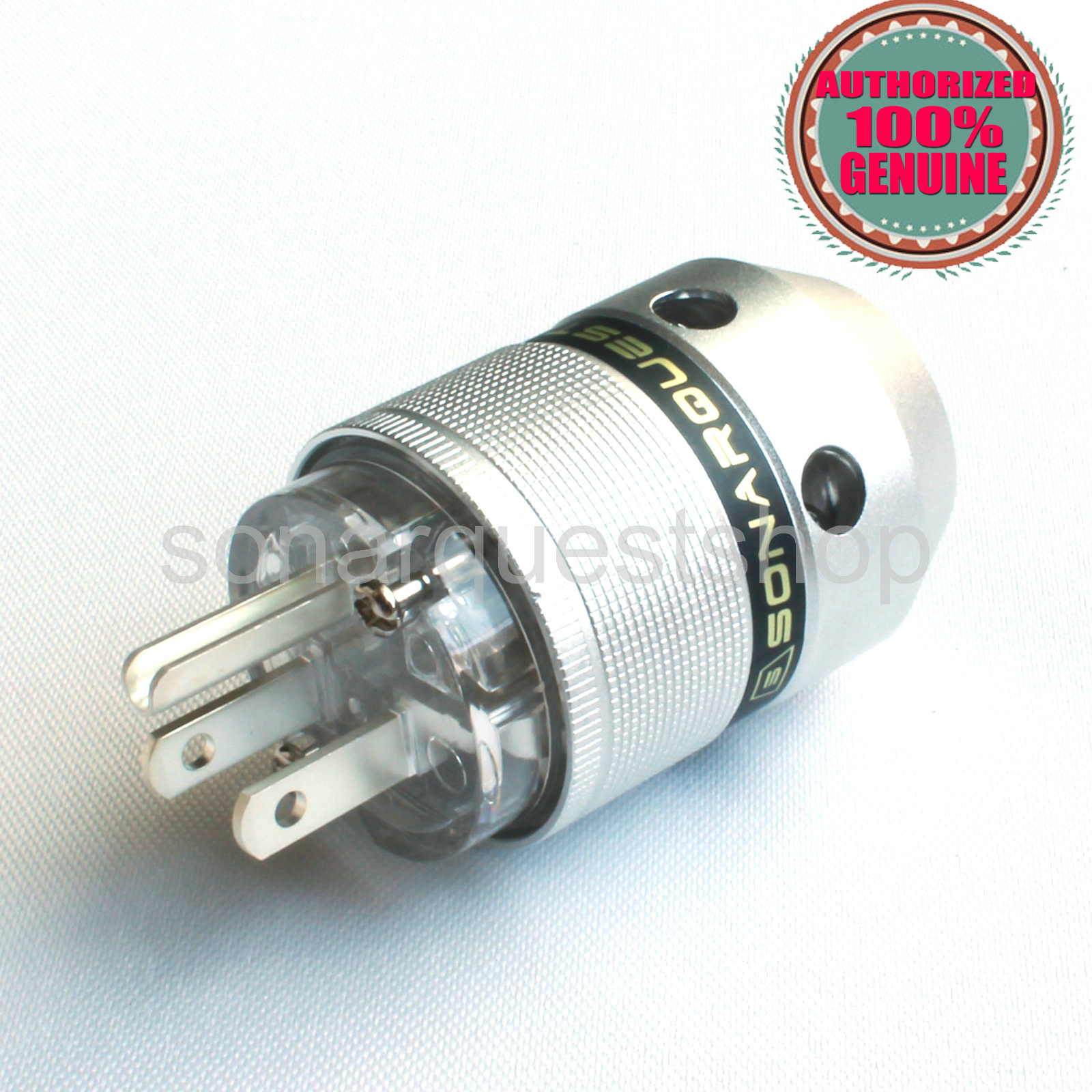 SONARQUEST P25 Ag(T) US silver Plated UT Aluminum alloy Power Plug