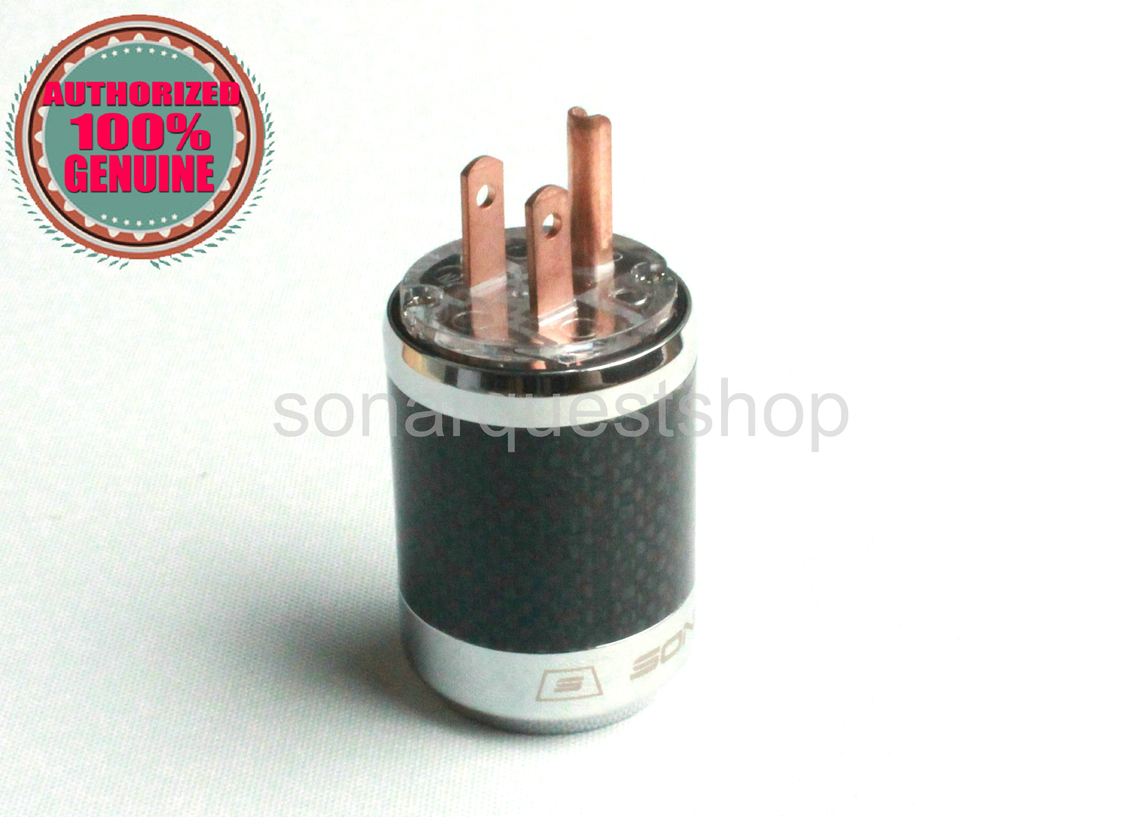 PYK SONARQUEST SQ-P39(C)T US Red Copper UT Carbon fiber Power Plug