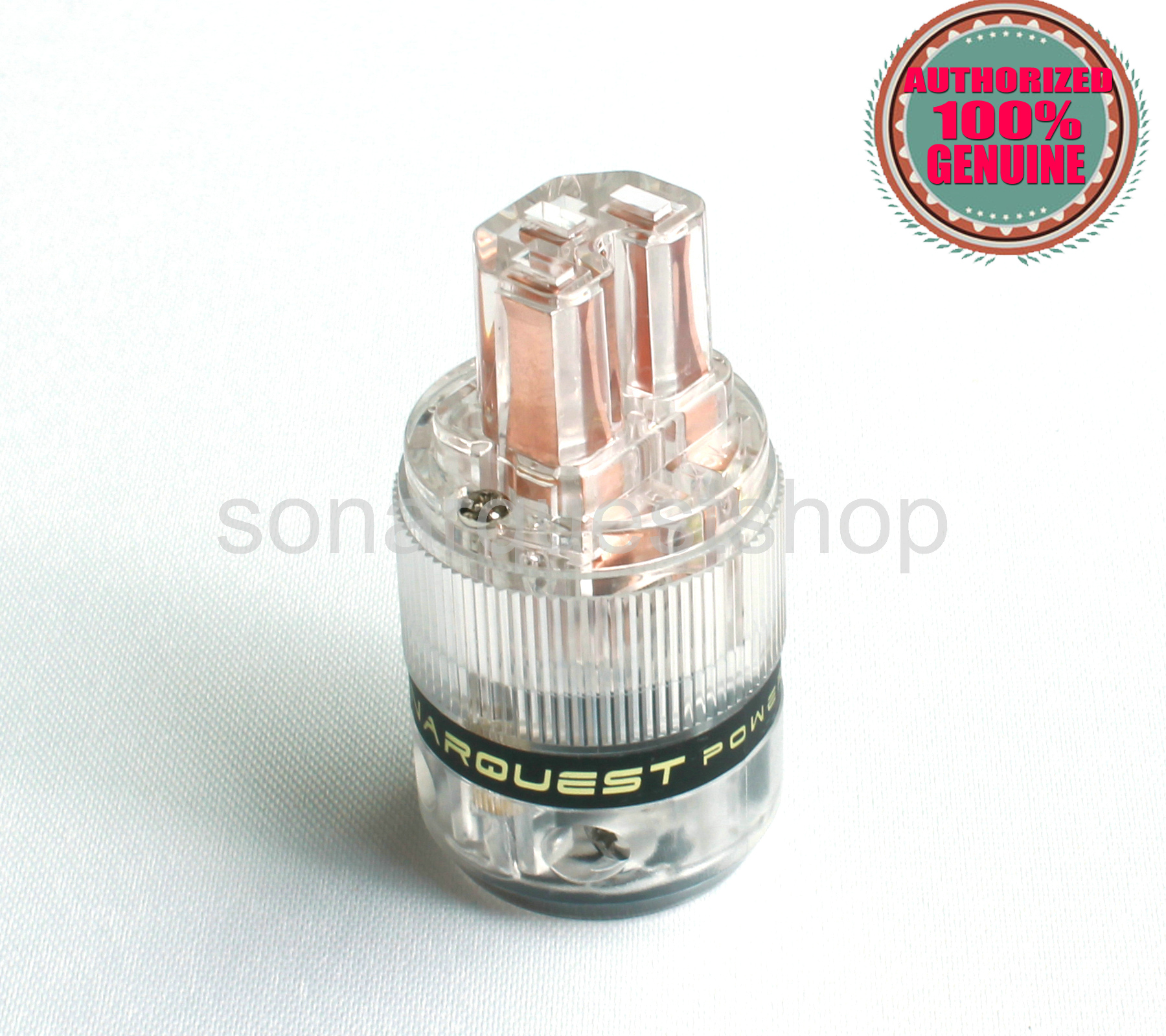 SONARQUEST ST-RC(T) Red Copper ALL Transparent IEC Connector